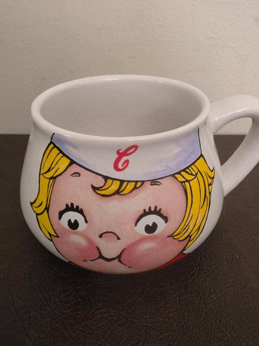 Vintage 1998 Campbell Soup Kid Collectible Mug Cup Bowl is a 24 oz